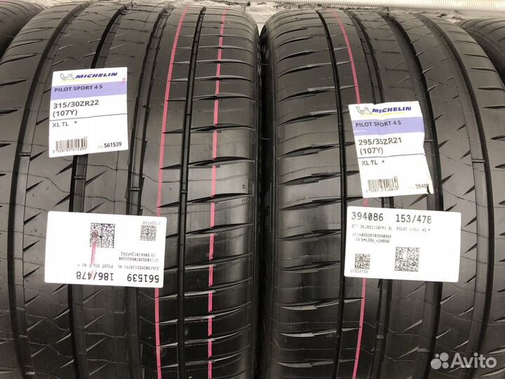 Michelin Pilot Sport 4 S 315/30 R22 107Y