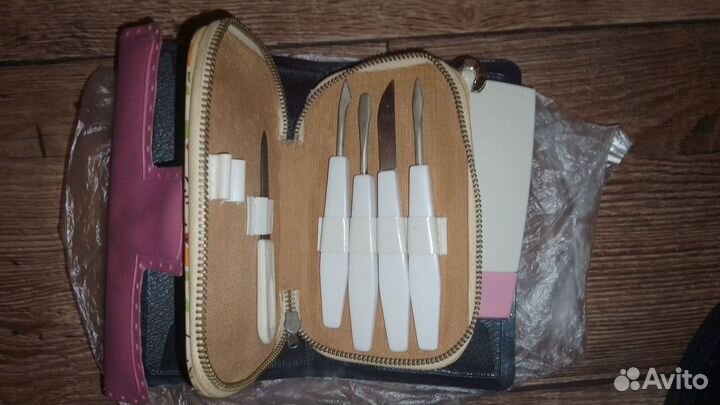 Маникюрный набор для ногтей 3 шт. некомплект