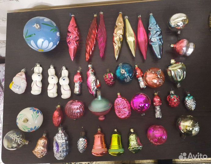 Елочные игрушки СССР