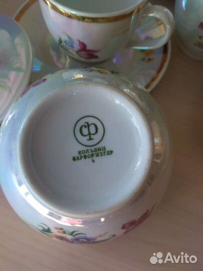 Кофейный сервиз гдр Кольдиц