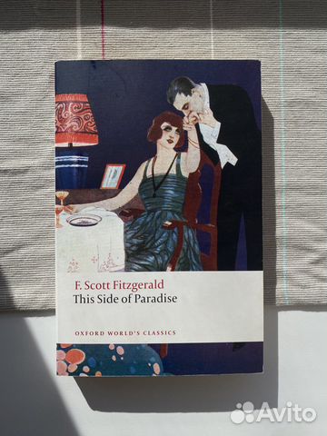 Книга на англ. «This side of paradise» Фицджеральд