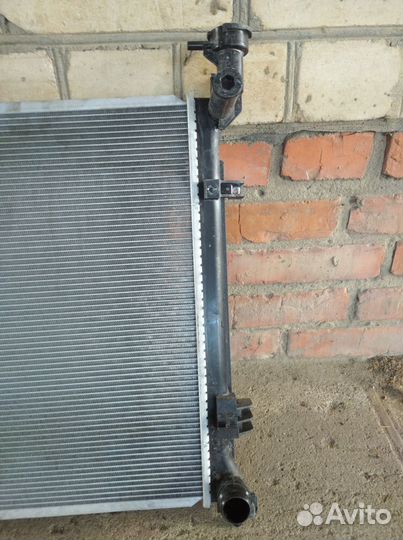 Радиатор охлаждения kia optima