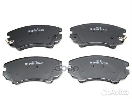 Колодки тормозные дисковые SP2175 Sangsin brake