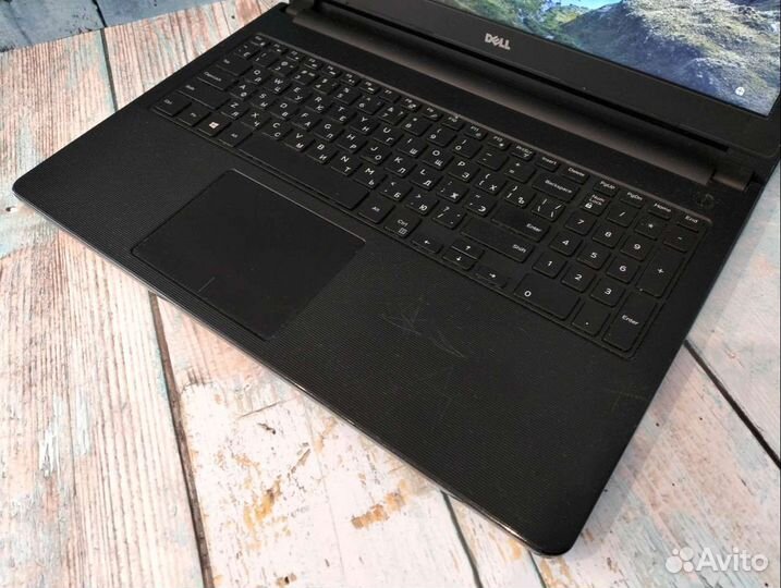 Ноутбук Dell на i3-4005u/ RAM 4/ HDD 500