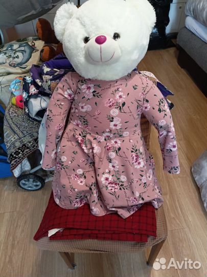 2ва платья на девочку Размер 104-116