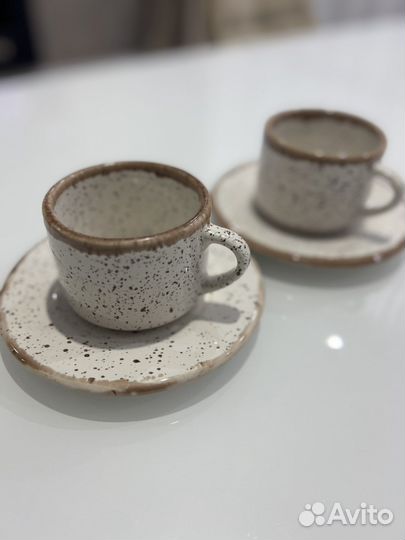 Чашка с блюдцем 6 штук