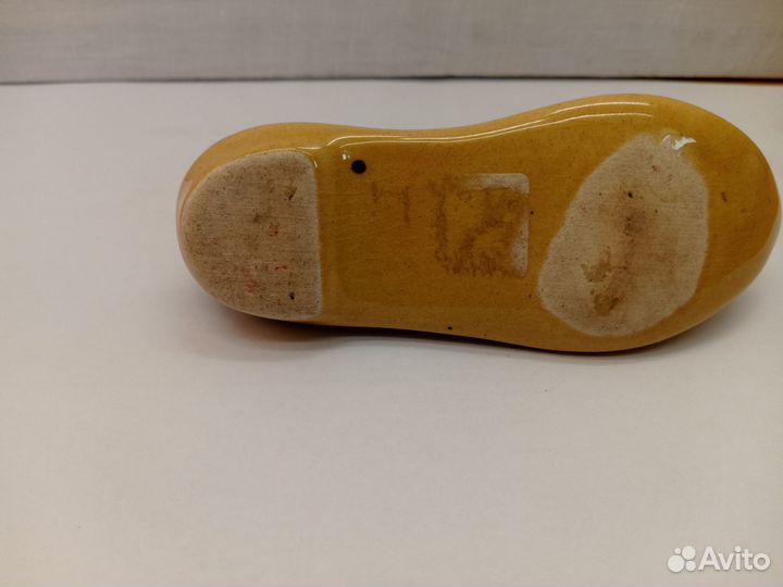 Керамический башмачок пепельница СССР