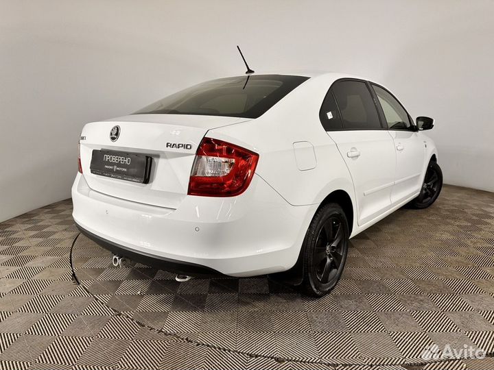 Skoda Rapid 1.6 AT, 2016, 72 993 км