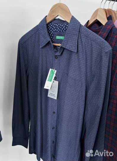 Фирменные рубашки Massimo Dutti и Gant