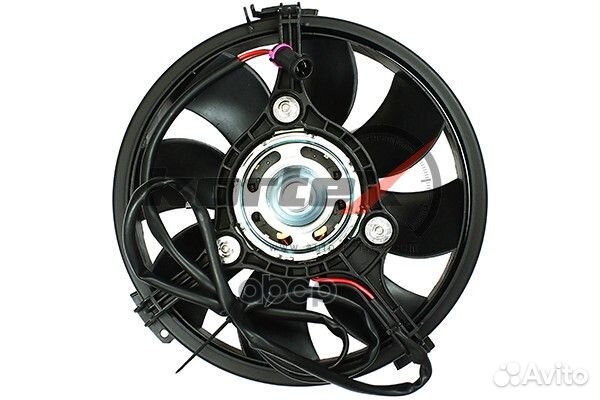 Вентилятор радиатора audi A4/A6/VW passat/shara