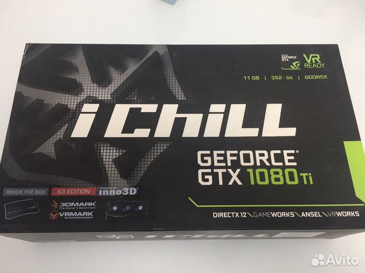 Видеокарта gtx 1080 ti 11 gb
