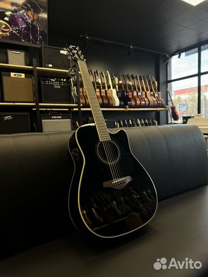 Yamaha FG TA BL трансакустическая гитара (Новая)