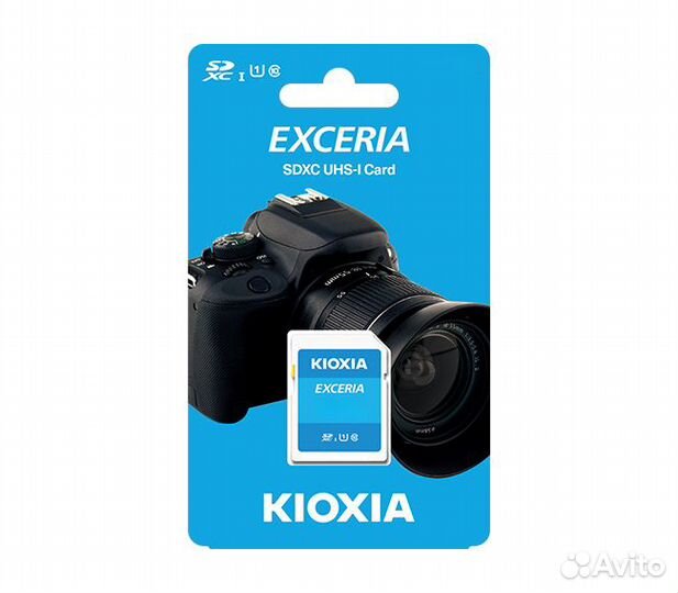 Карта памяти Kioxia sdxc 64GB Exceria UHS-I U1