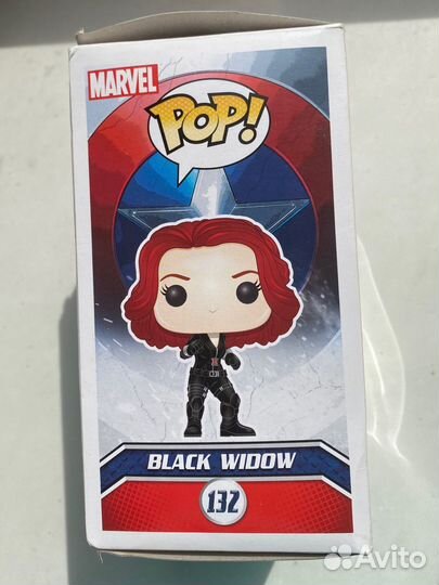 Фигурка Funko Pop Marvel Civil War Чёрная Вдова