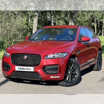 Jaguar F-Pace 3.0 AT, 2016, 86 050 км, с пробегом, цена 2 750 000 руб.