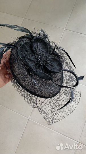 Шляпка с вуалью