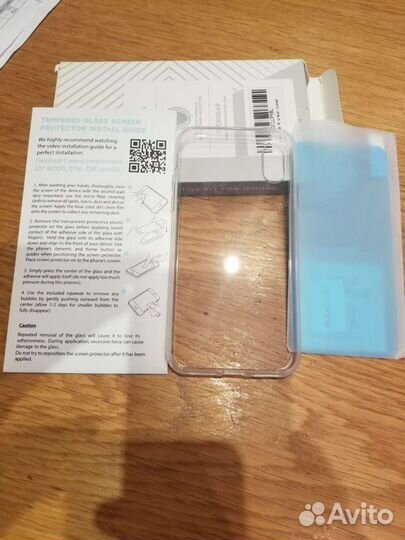 Чехол и защитное стекло на айфон Х