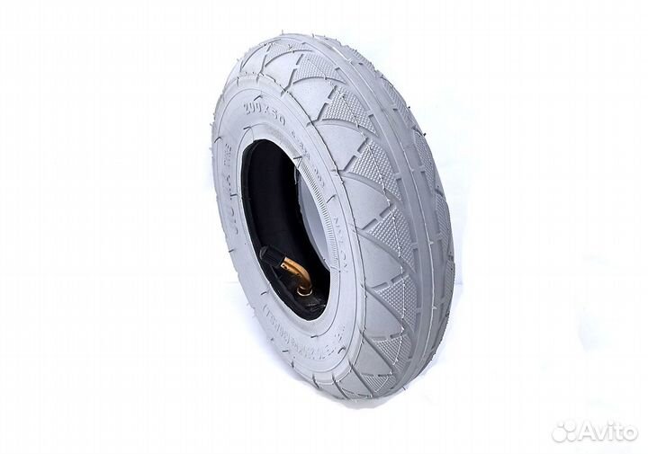 Покрышка 200х50 с камерой для инвалидной коляски
