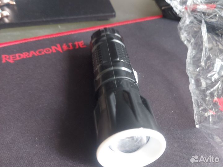 Фонарик для велосипеда с держателем