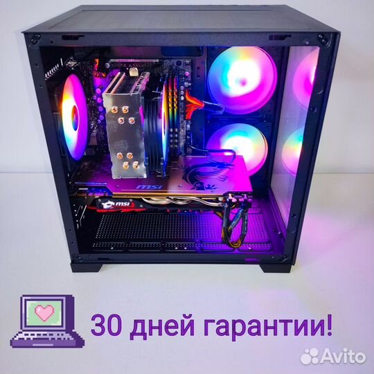 Игровой пк I5 11400F GTX 1070 16 RAM 512 M2 SSD