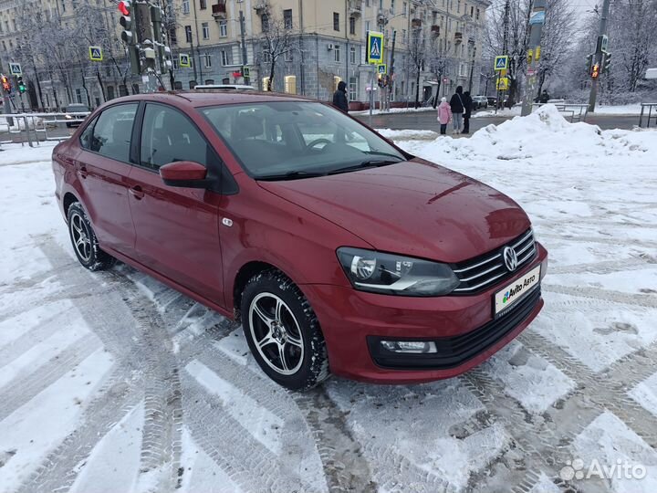 Volkswagen Polo 1.6 AT, 2016, 115 000 км