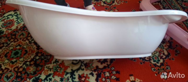 Детская ванночка с горкой