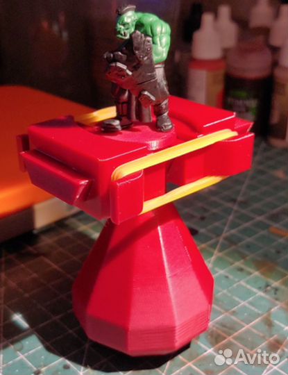 Рукоять (ручка) для покраски миниатюр