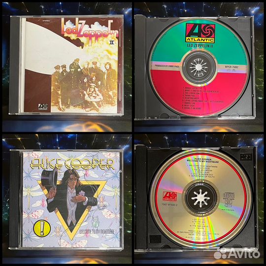 Zeppelin Santana Nazareth CD фирма Lic