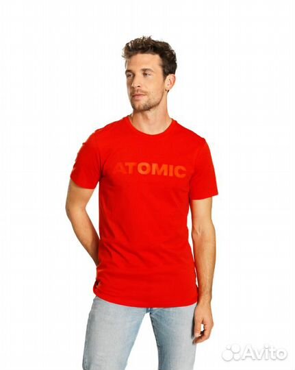 Футболка Atomic Alps T-shirt Red L