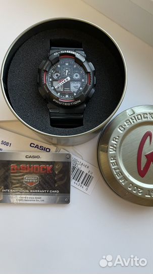 Casio g shock GA-100 оригинал