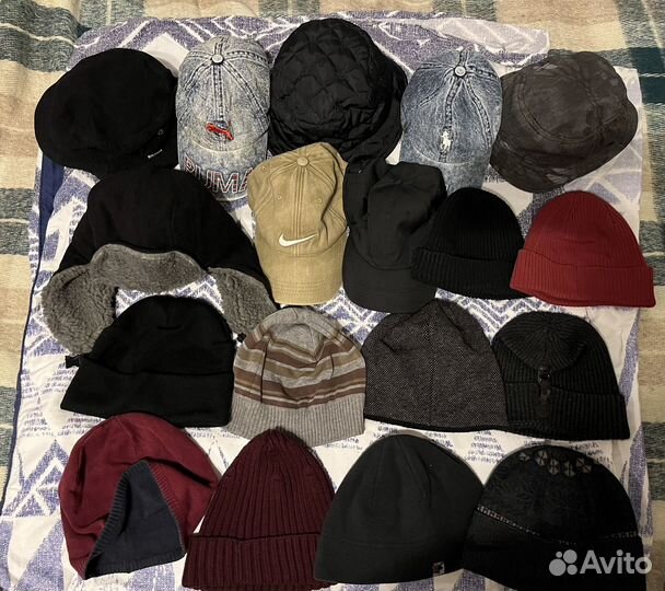 Мужской набор головных уборов