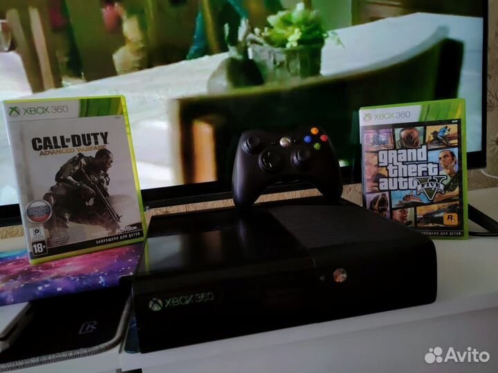 Xbox 360e 500gb 80игр