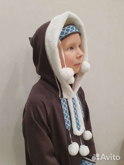 Костюм эскимоски, чукчи аренда