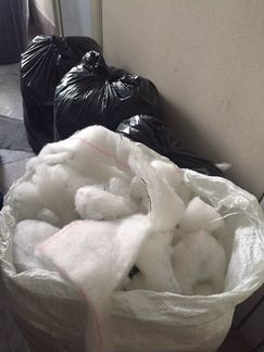 Обрезки синтепона