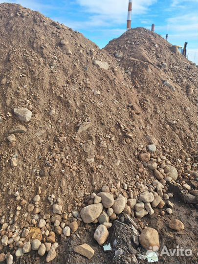 Щебень гравий плодородный грунт намывной песок