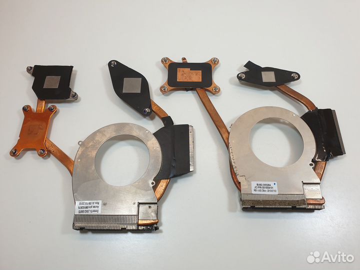 Радиатор охлаждения Samsung RV510, два разных