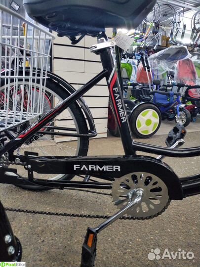 Трехколёсный велосипед для взрослых грузовой