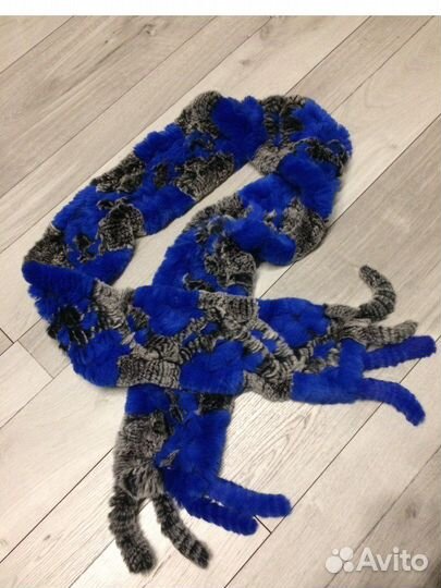 Меховой шарф