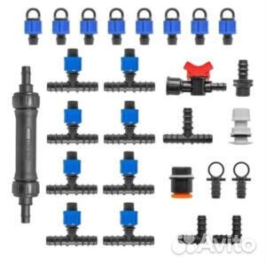 Система капельного полива С программатором, мастер