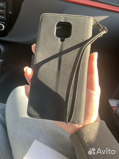 Чехол-Кошелек redmi note 9 pro (9s)
