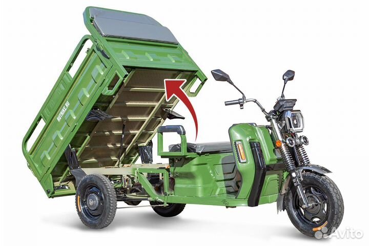 Грузовой электротрицикл Rutrike Маяк 1500 60V1000W