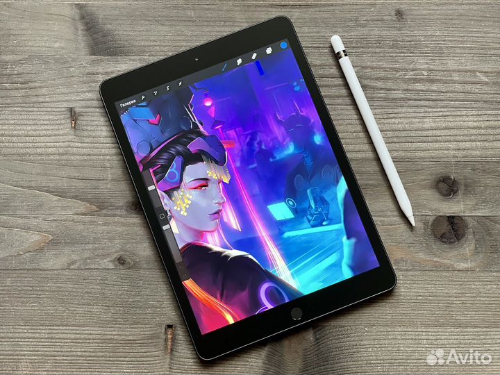 iPad 7 2019 10.2 + Pencil + Procreate рст новый