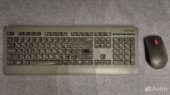 Lenovo Комплект мышь + клавиатура беспроводная Pro
