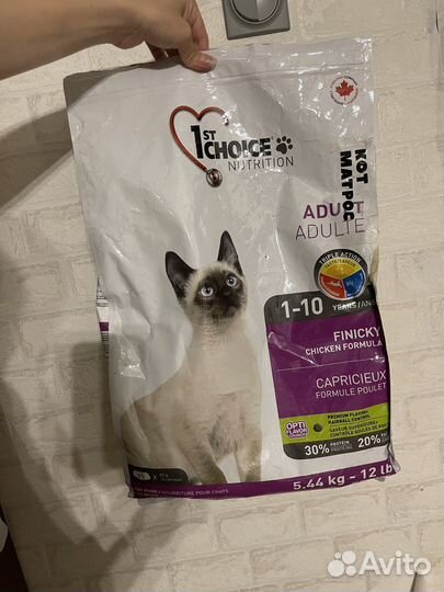 Корм для кошек сухой first choice (1st choice)