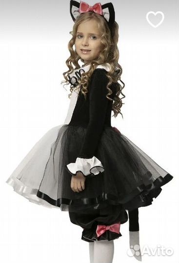 Костюм кошки для девочки