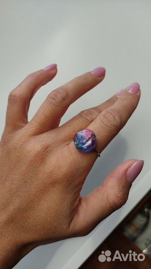 Кольцо из эпоксидной смолы