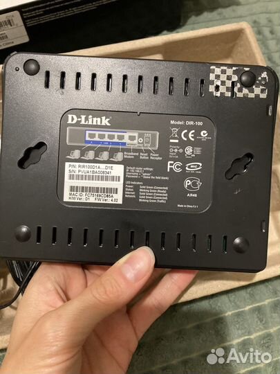 Роутер D-link dir 100