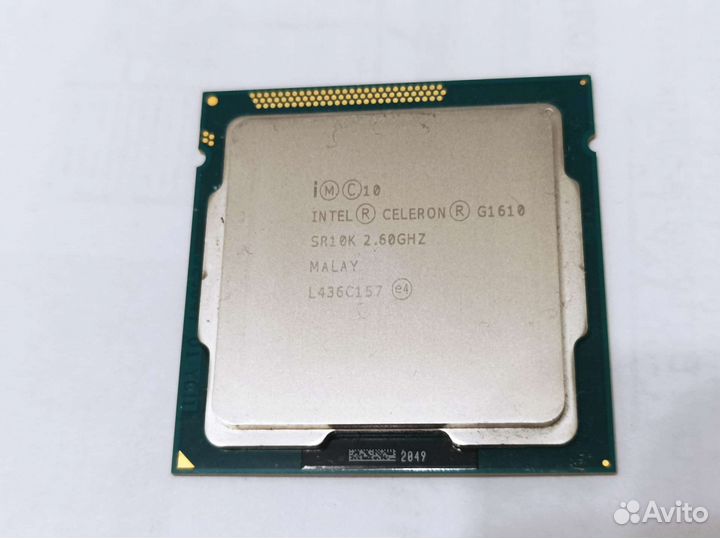 Процессор Intel Celeron g1610
