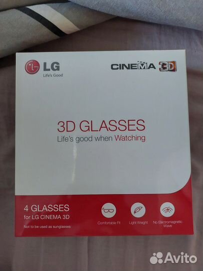 3D очки LG новые