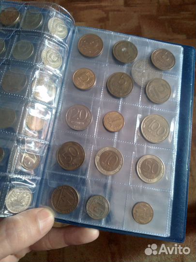 Альбом с монетами